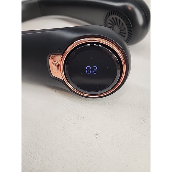 Portable USB Rechargeable Mini Neck Wearable Cooling Air Conditioner Fan M5 Wind - Picture 2 of 9